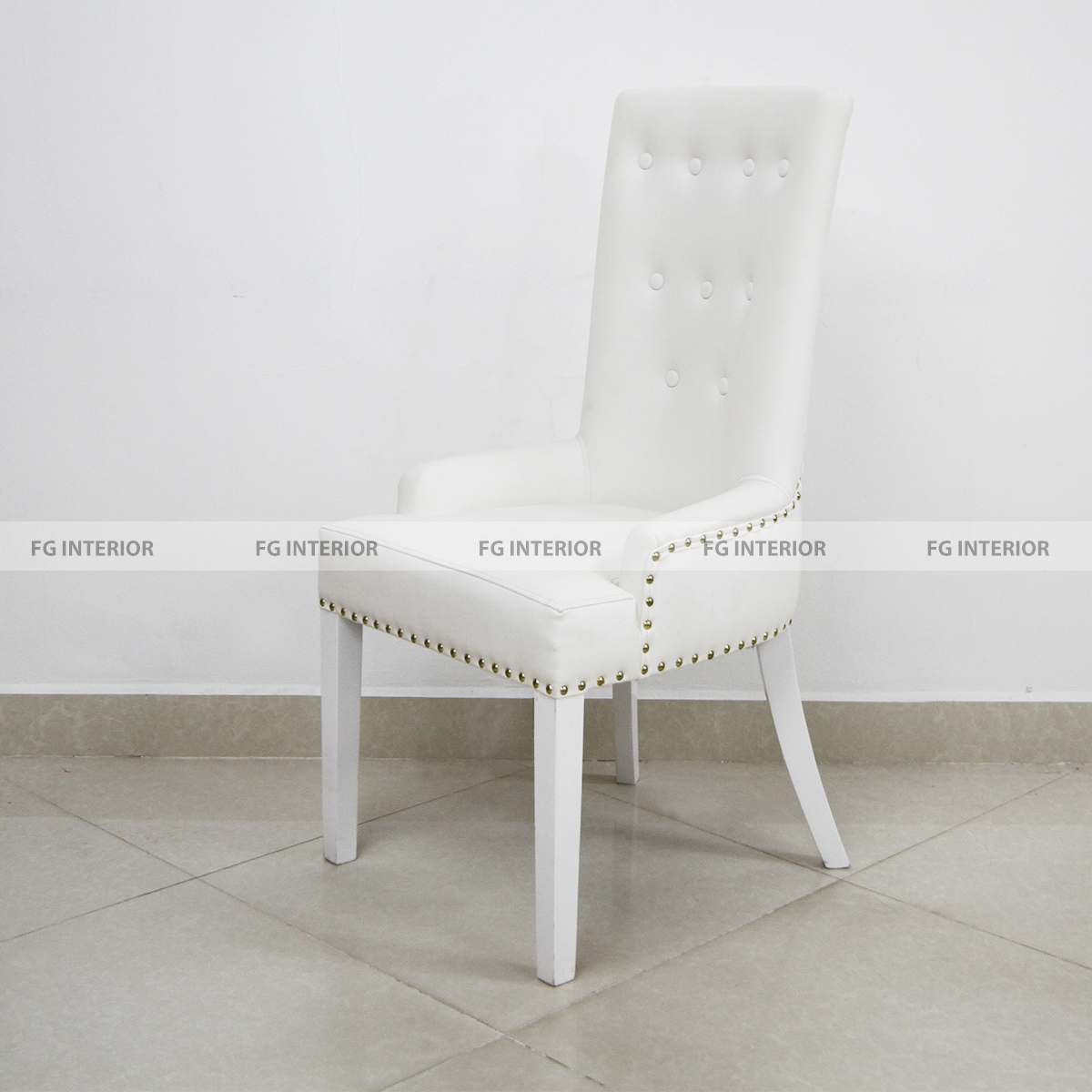 Ghế gỗ bọc đệm da cao cấp FHC 09C